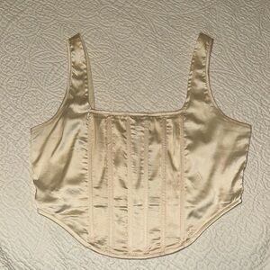Corset top cropped